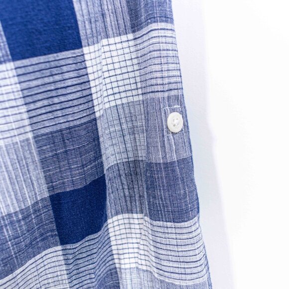 Barbour Tailored Fit Plaid Button Shirt XL Preppy Designer - Picture 11 of 12